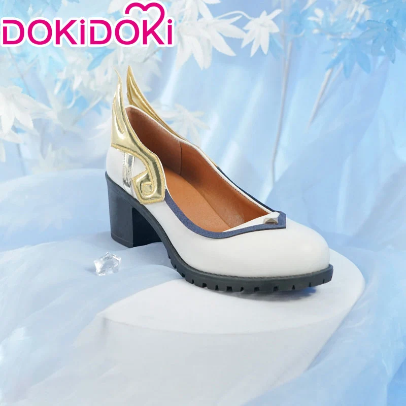 【Ready For Ship】DokiDoki-SR Game Genshin Impact Cosplay Gan Yu Costume Ganyu / Shoes - Image 3