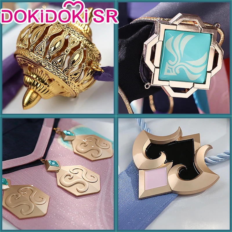 【Partially Ready For Ship】【Size S-2XL】DokiDoki-SR Game Genshin Impact  Cosplay Xiao Halloween Costume Men / Shoes - Image 4