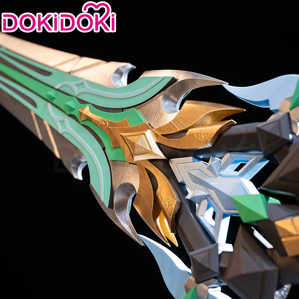 【Ready For Ship】【115CM】DokiDoki Game Genshin Impact Cosplay Varka Weapon Prop Song of the Welkin Moon Nod Krai - Image 2