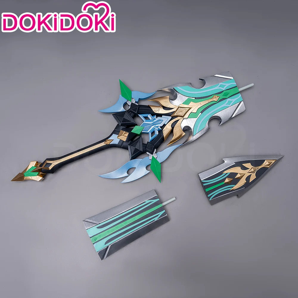 【Ready For Ship】【115CM】DokiDoki Game Genshin Impact Cosplay Varka Weapon Prop Song of the Welkin Moon Nod Krai - Image 5