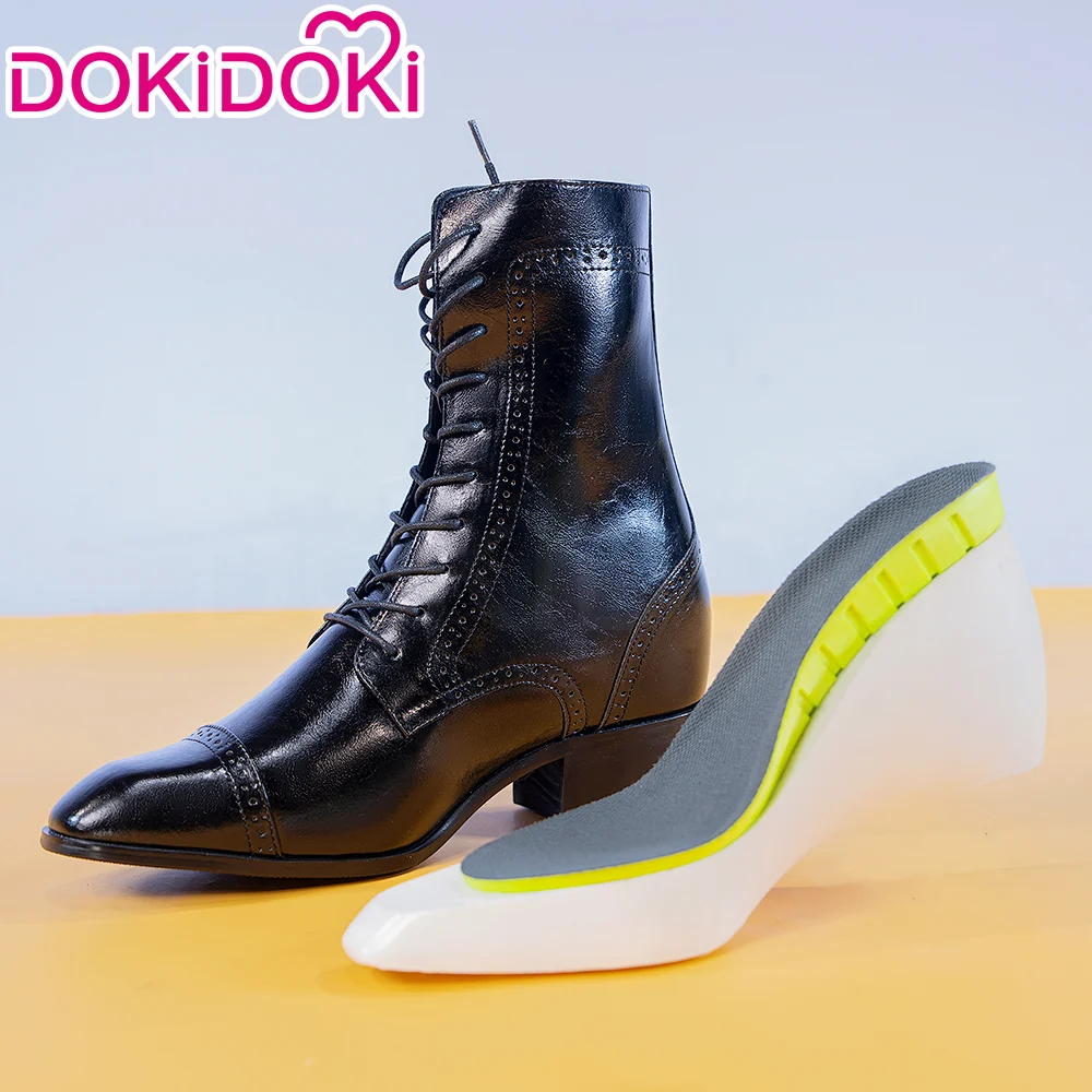 【Partially Ready For Ship】【15CM】DokiDoki Height Increasing Shoes / Elevator Shoes Black / Red Sole Bottom Leather Shoes - Image 9