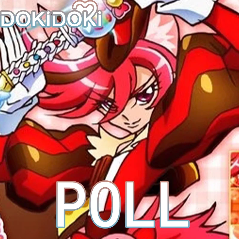 【POLL】$5 Deposit =10% OFF Coupon DokiDoki Anime Cosplay Pink / Blue / Purple / Red / Green / Yellow Kirakira Costume - Image 13