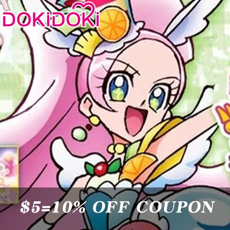 【POLL】$5 Deposit =10% OFF Coupon DokiDoki Anime Cosplay Pink / Blue / Purple / Red / Green / Yellow Kirakira Costume - Image 17