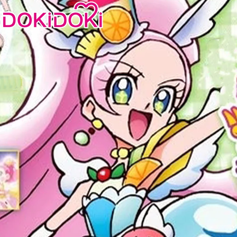 【POLL】$5 Deposit =10% OFF Coupon DokiDoki Anime Cosplay Pink / Blue / Purple / Red / Green / Yellow Kirakira Costume - Image 18