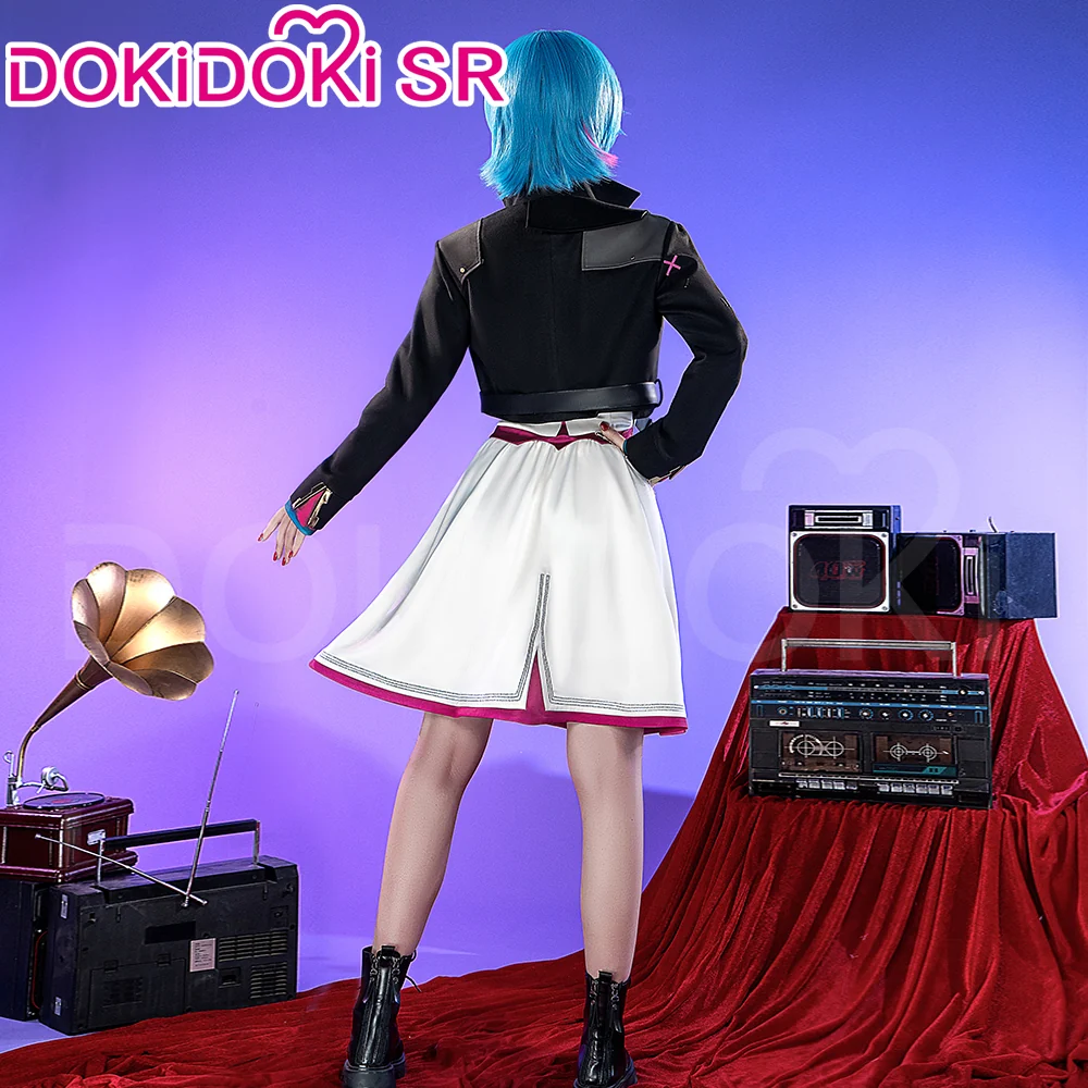 【Ready For Ship】【Last Batch】DokiDoki-SR Game Cosplay Jinxx Costume Party Dress Powderr - Image 3