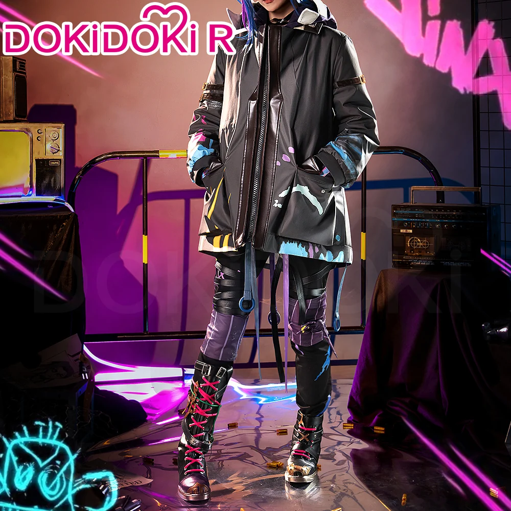 【Partial Ready For Ship】【Size S-3XL】DokiDoki-R Anime Cosplay Jiinxx Costume Cool Final Episode - Image 3