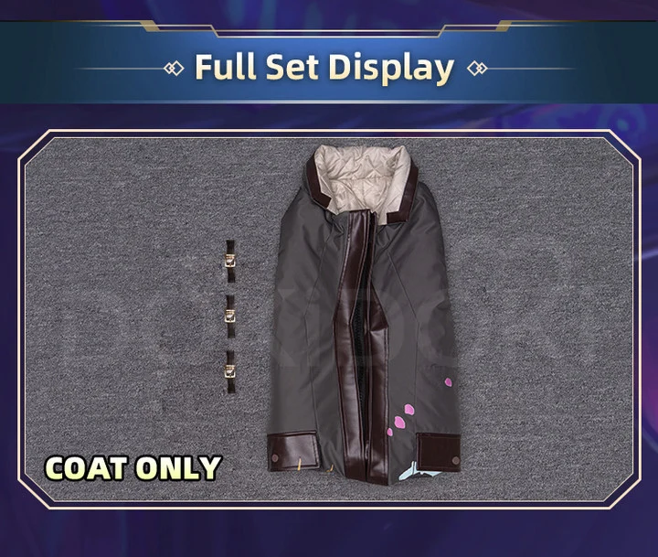 【Partial Ready For Ship】【Size S-3XL】DokiDoki-R Anime Cosplay Jiinxx Costume Cool Final Episode - Image 7
