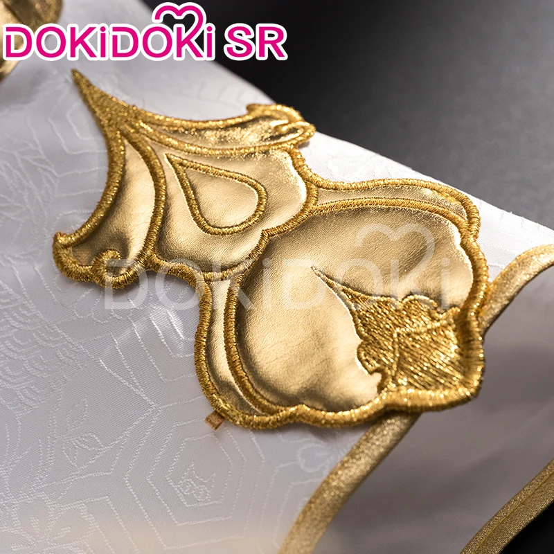 【Partially Ready For Ship】DokiDoki-SR Anime Heaven Official's Blessing Cosplay Xie Lian Tian Guan Ci Fu Cosplay Ancientry Crown Prince ver Cosplay White Gold XieLian TGCF - Image 4