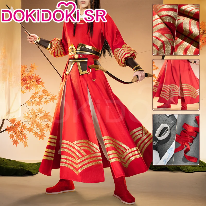 【Ready For Ship】【Last Batch】DokiDoki-SR Anime Mo Dao Zu Shi  Cosplay Wei Wu Xian / Lan Wangji Costume Riding Suit Dao Mo To Shi MDZS