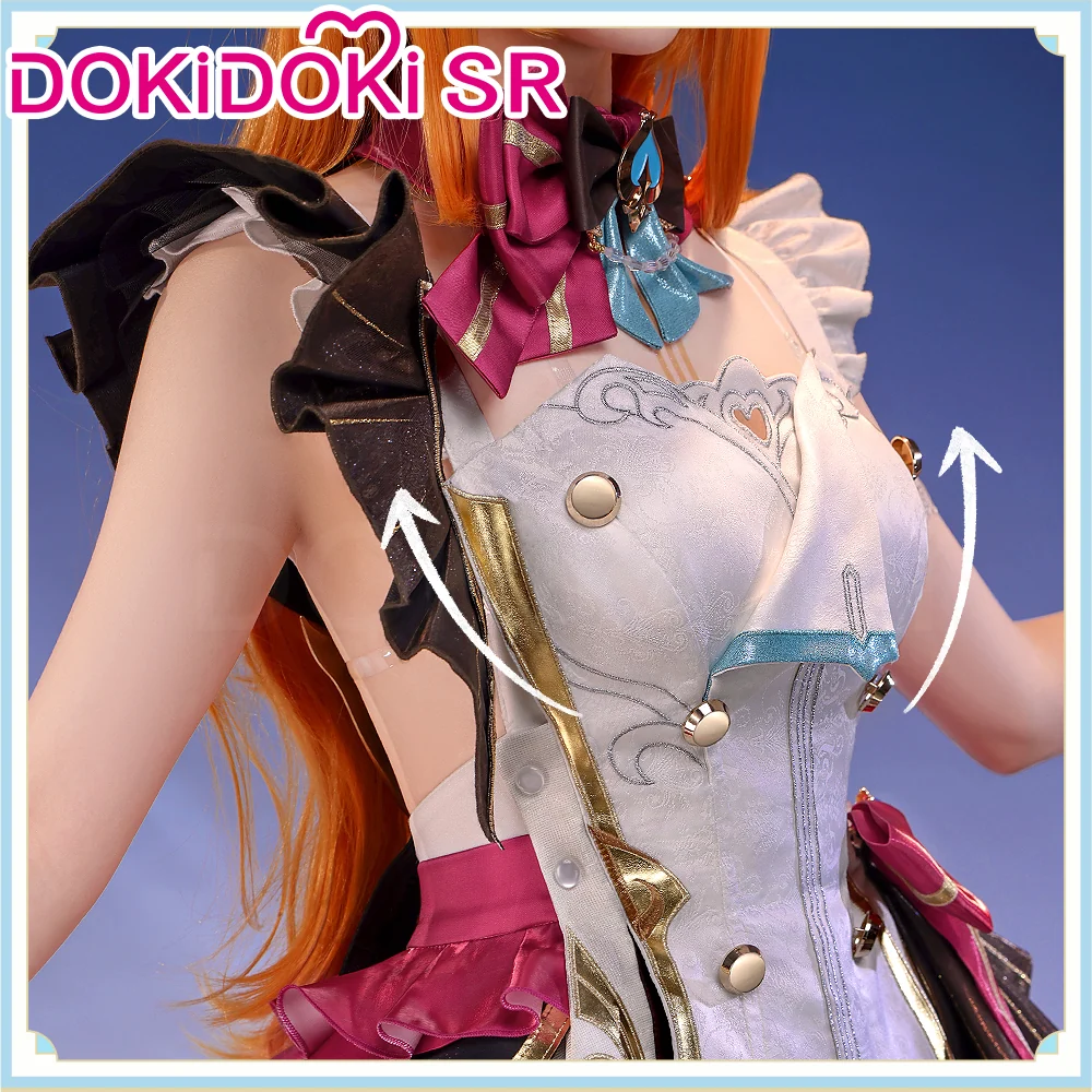 DokiDoki-SR Game Genshin Impact Cosplay Escoffier Costume Fontaine - Image 2