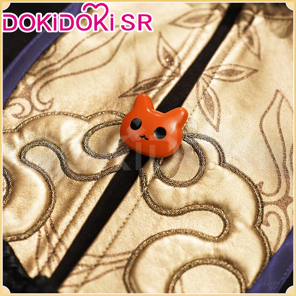 【Partially Ready For Ship】DokiDoki-SR Game Honkai: Star Rail Cosplay Jing Yuan / Blade Cosplay Costume Little Cat Casual Wear Jingyuan - Image 7