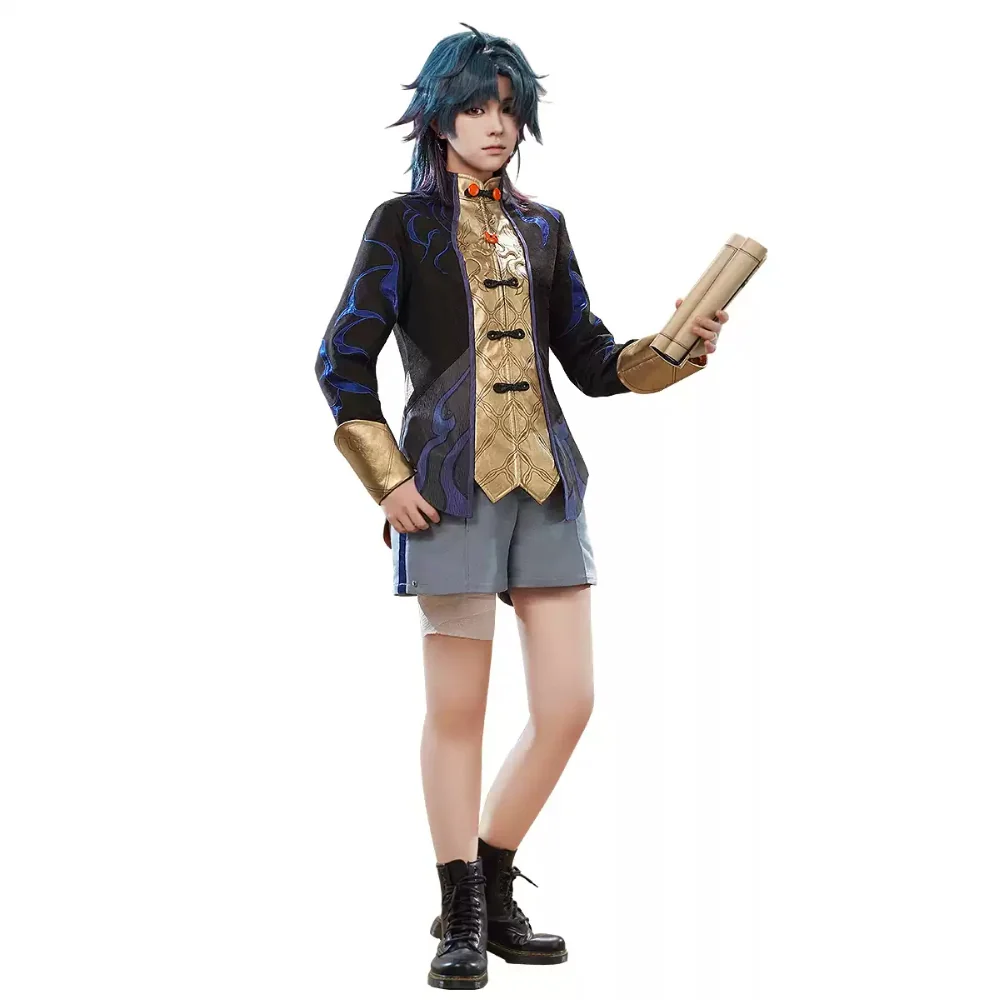 【Partially Ready For Ship】DokiDoki-SR Game Honkai: Star Rail Cosplay Jing Yuan / Blade Cosplay Costume Little Cat Casual Wear Jingyuan - Image 8