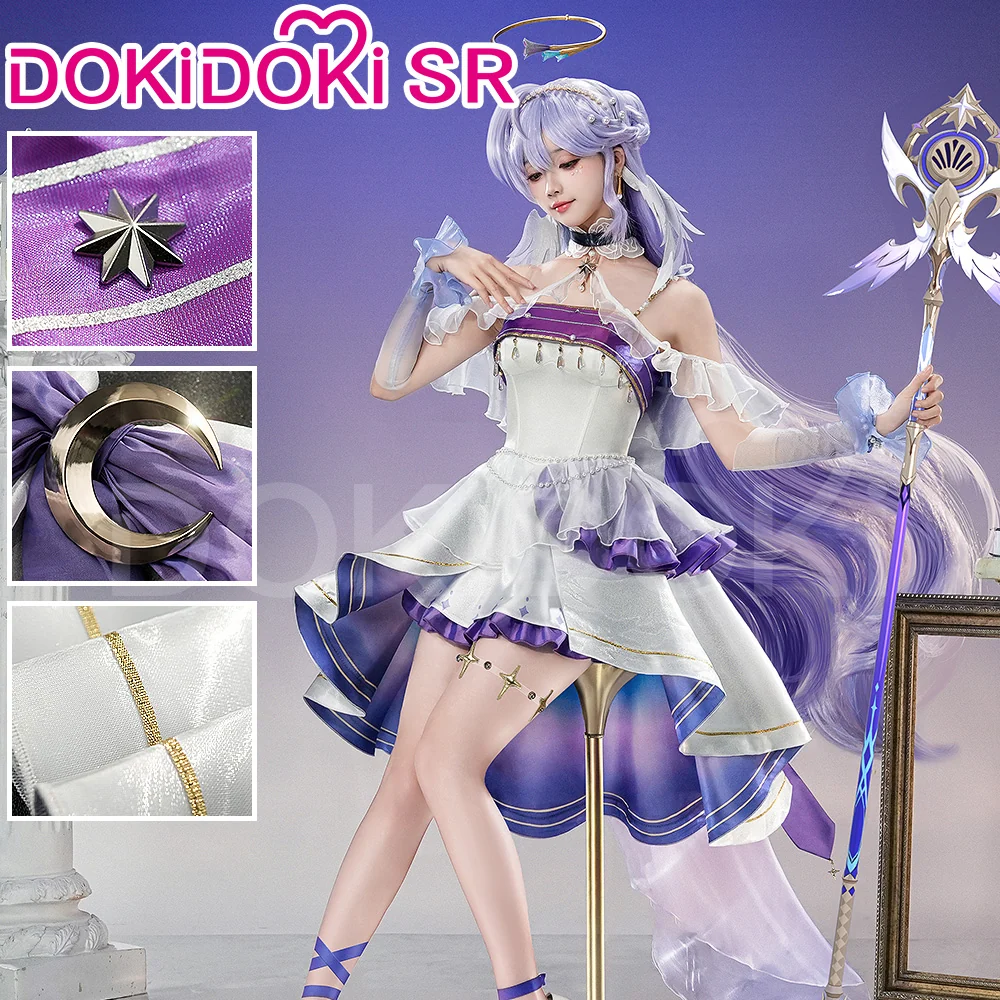 【Partially Ready For Ship】DokiDoki-SR Game Honkai: Star Rail Cosplay Robin Costume Starry Night Doujin Dress