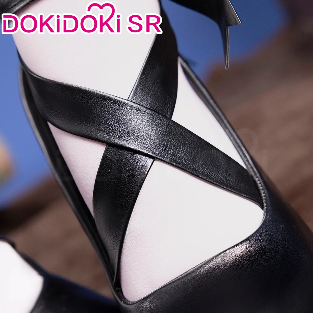 Dokidoki-SR Game Identity V Cosplay Priestess Fiona Gilman Costume/Shoes Crimson Skin Idv - Image 11
