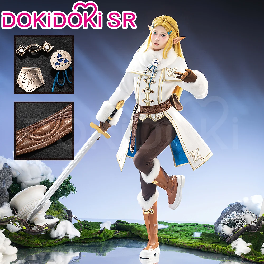【Size S-3XL】DokiDoki-SR Game Cosplay Princess Costume Winter Suit