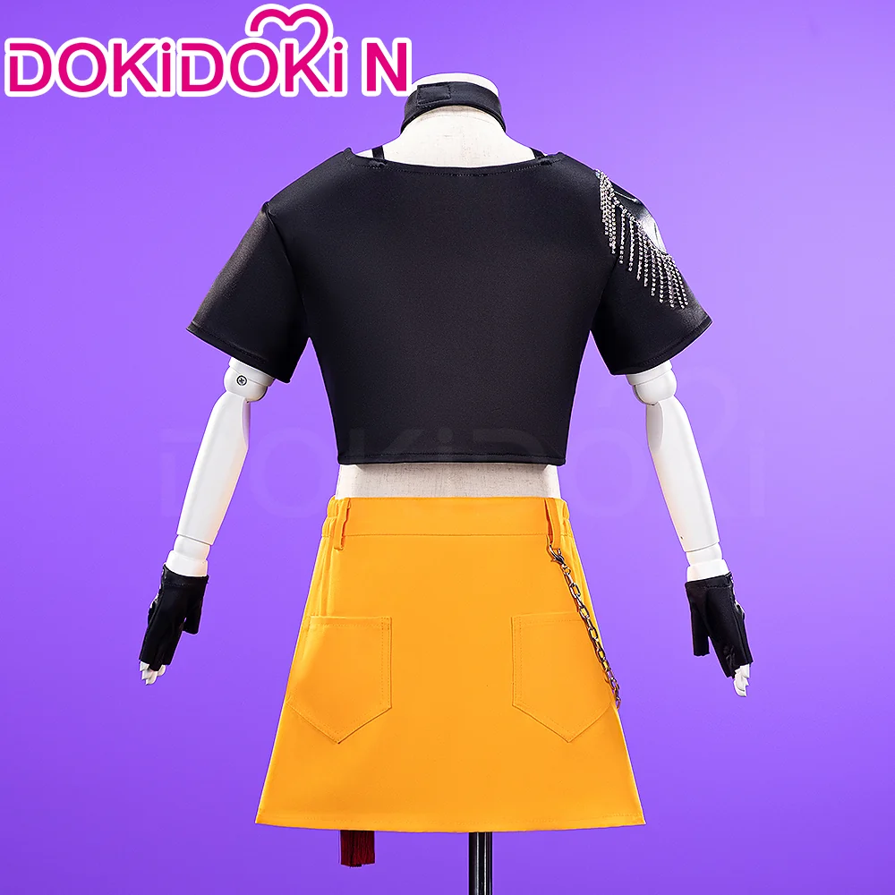 【Ready For Ship】【Kids Version】【Size S-2XL】【Last Batch】DokiDoki-R Movie Anime KPOP KILLER Cosplay Costume YELLOW SERIES - Image 5