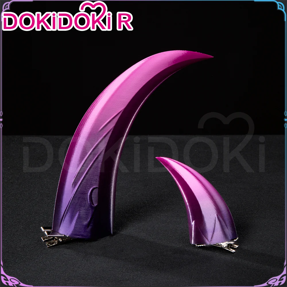 DokiDoki-R Game Cosplay Spirit Blossom Costume / Mask / Horn - Image 17