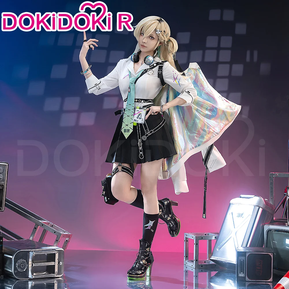 【Partial Ready For Ship】【Size S-3XL】DokiDoki-R Game Wuthering Waves Cosplay Lynae Costume / Headphone / Keychain - Image 2
