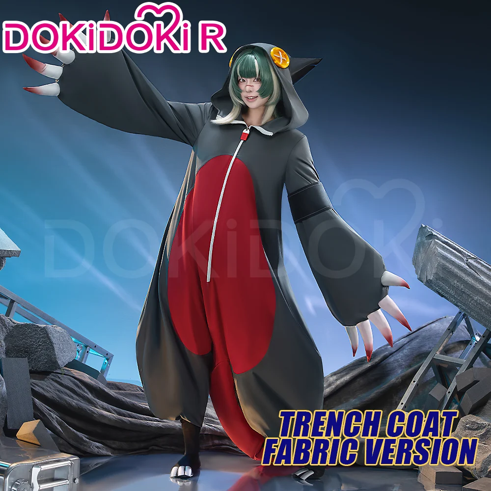 【Partially Ready For Ship】【Size S-3XL】DokiDoki-R Anime GACHIAKUTA Cosplay Guita Costume Cute Pajamas With Shoes Fleece / Trench Coat Fabric Version - Image 10