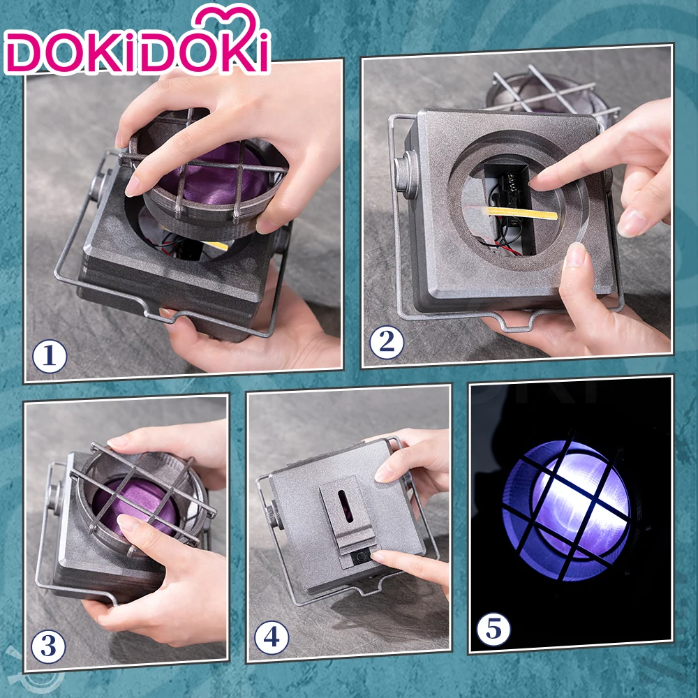 【Partially Ready For Ship】【Glowing】【Size S-2XL】DokiDoki-R Anime GACHIAKUTA Cosplay Jabber Wonger Costume - Image 8