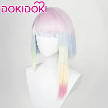 【US/EU LOCAL SHIPPING 】【Size S-2XL】DokiDoki-SR Game Anime Cosplay Costume Racing Suit / Wig - Image 8