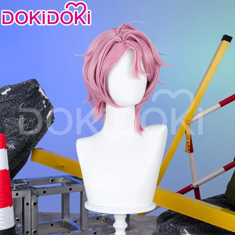 【Ready For Ship】DokiDoki Anime DDD Cosplay Wig Women Pink Short Hair - Image 3