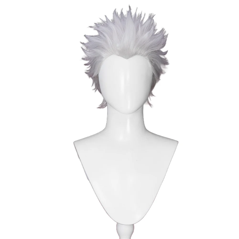 【Ready For Ship】Doki Game Fate/stay night Cosplay Archer Wig Short Straight Men Hair - Image 5