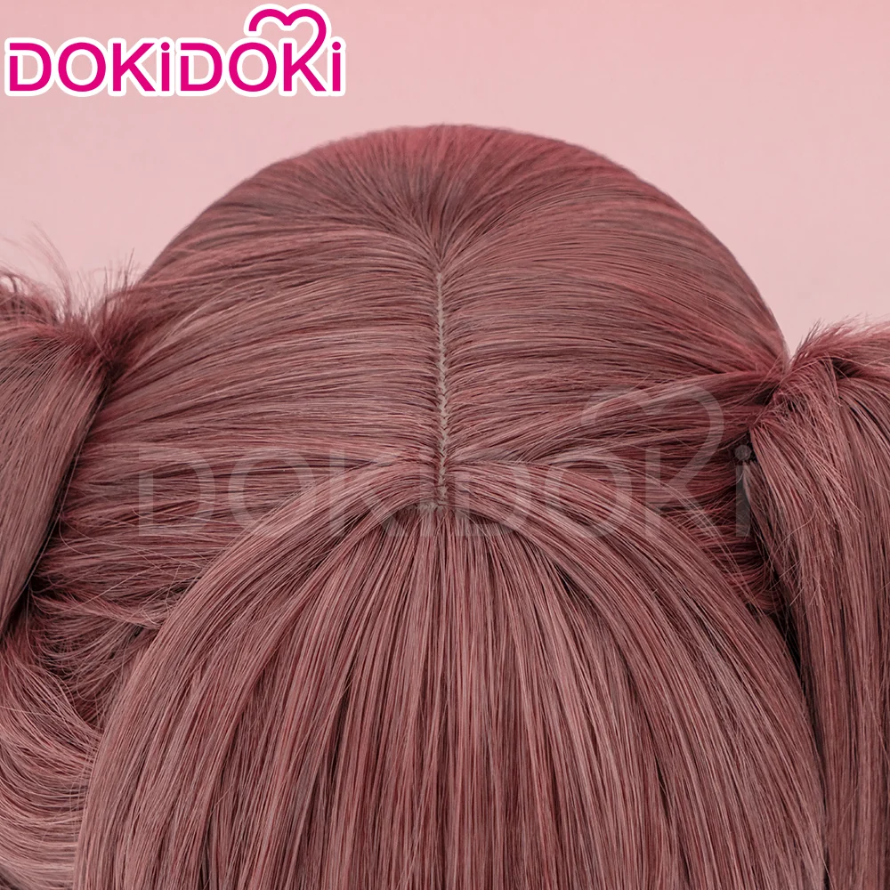 【Ready For Ship】DokiDoki Anime 2.5 Dimensional Seduction Cosplay Tachibana Mikari Wig Long Straight Brown / Purple Pink Gradient Hair - Image 5
