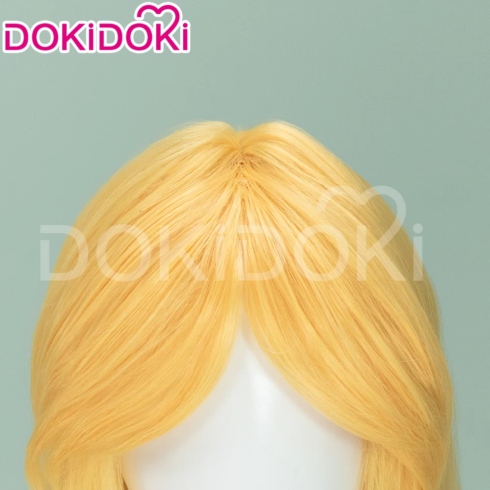 【Ready For Ship】DokiDoki Anime Cosplay Wig Long Yellow Hair - Image 4