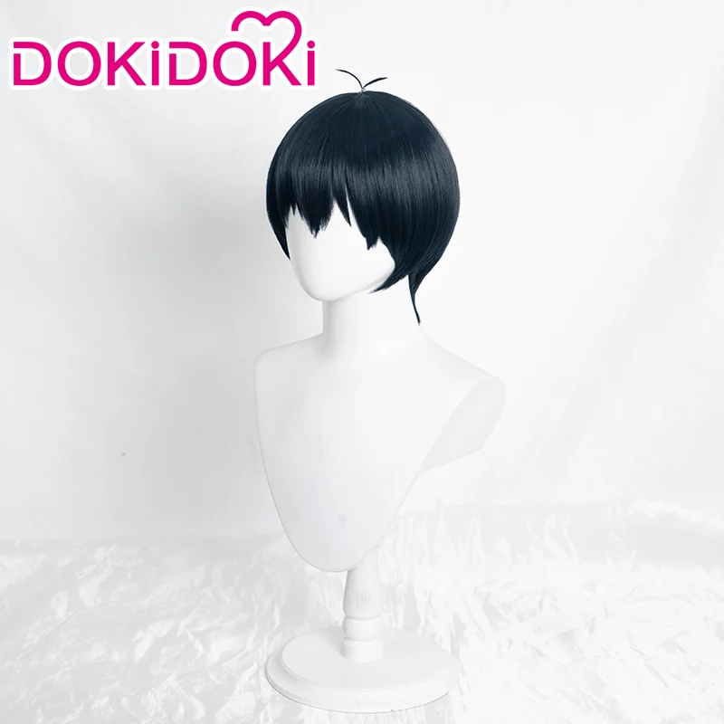 【Ready For Ship】DokiDoki Anime Cosplay Wig Short Black Wig - Image 2