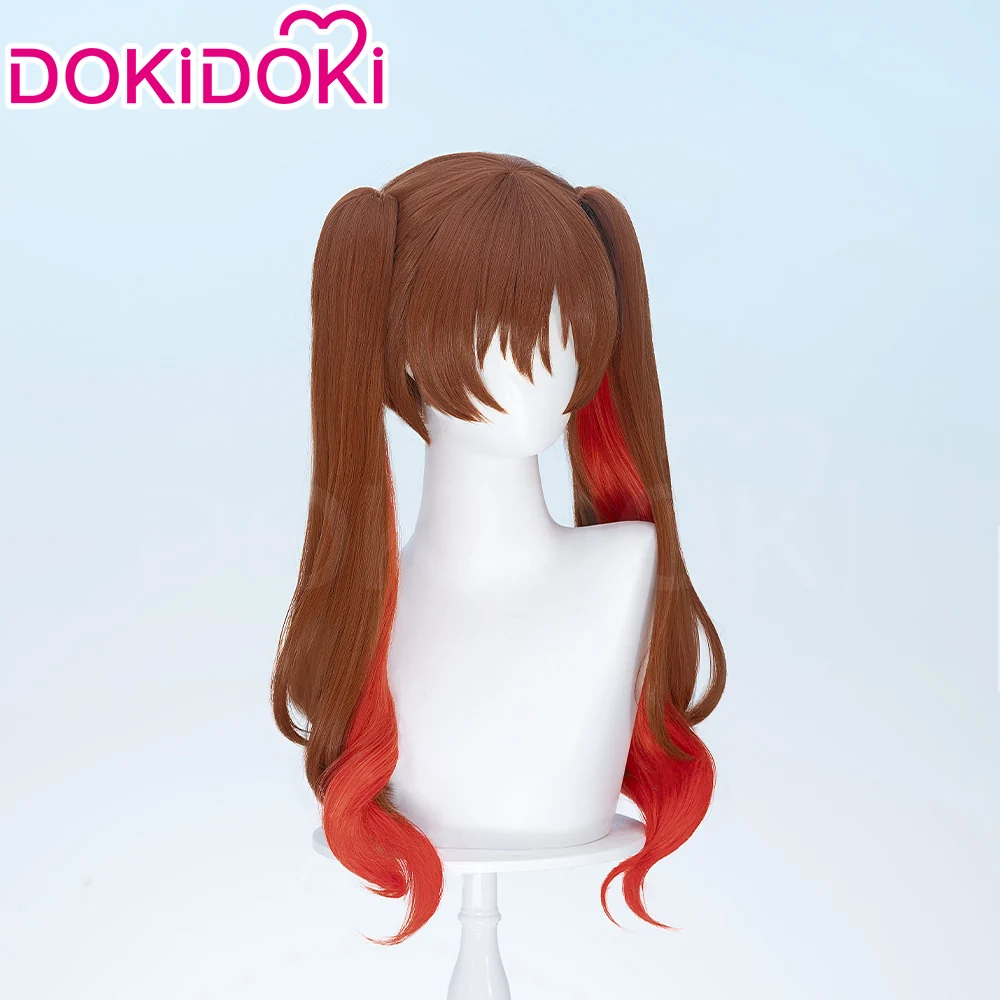 【Ready For Ship】DokiDoki Anime Bocchi the Rock! Cosplay Otsuki Yoyoko Wig Long Curly Brown Red Highlight Hair SIDEROS - Image 3