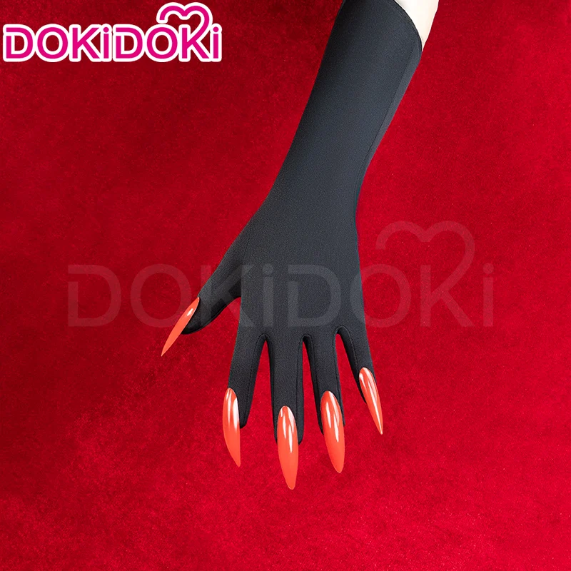 【Ready For Ship】DokiDoki Anime Cosplay Wig / Glasses / Ears / Headpieces Short Red Black / Black Gloves Red Nails - Image 17