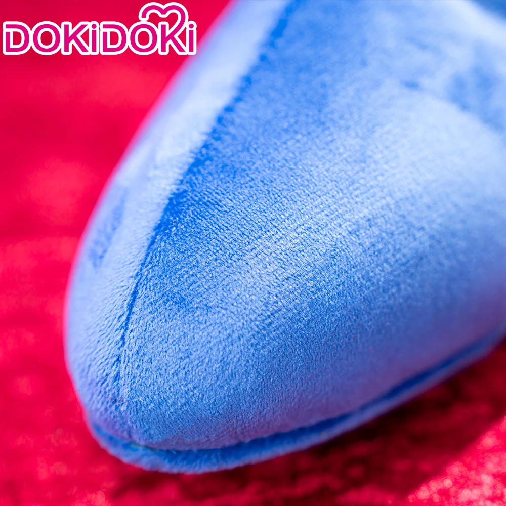 DokiDoki Anime Cosplay Clown Shoes Red Blue Halloween - Image 3