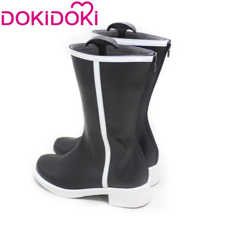 DokiDoki Anime Cosplay  Shoes Black Boots - Image 3