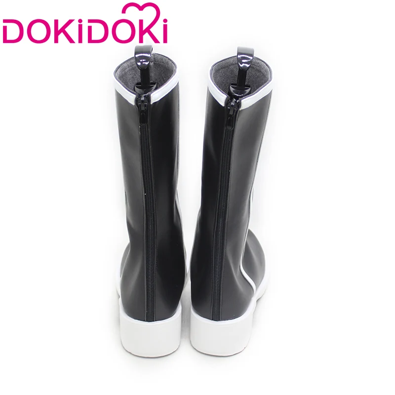 DokiDoki Anime Cosplay  Shoes Black Boots - Image 4