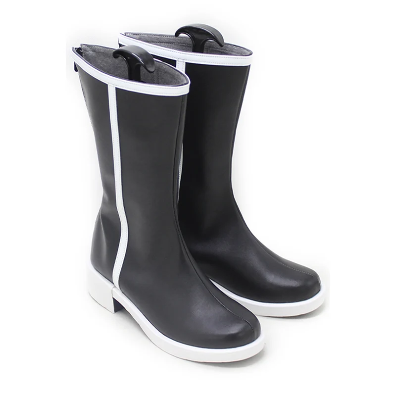 DokiDoki Anime Cosplay  Shoes Black Boots - Image 5