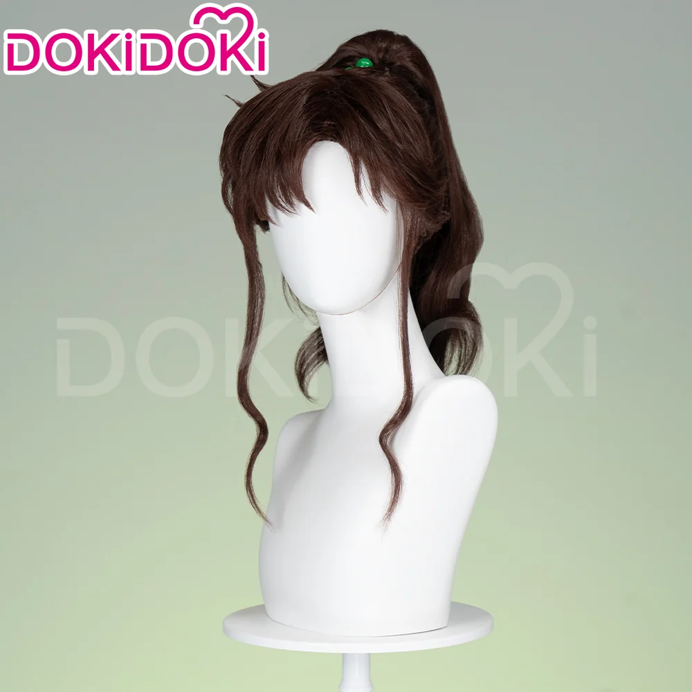 【Ready For Ship】Dokidoki Anime Cosplay Wig Brown Curly Hair - Image 3