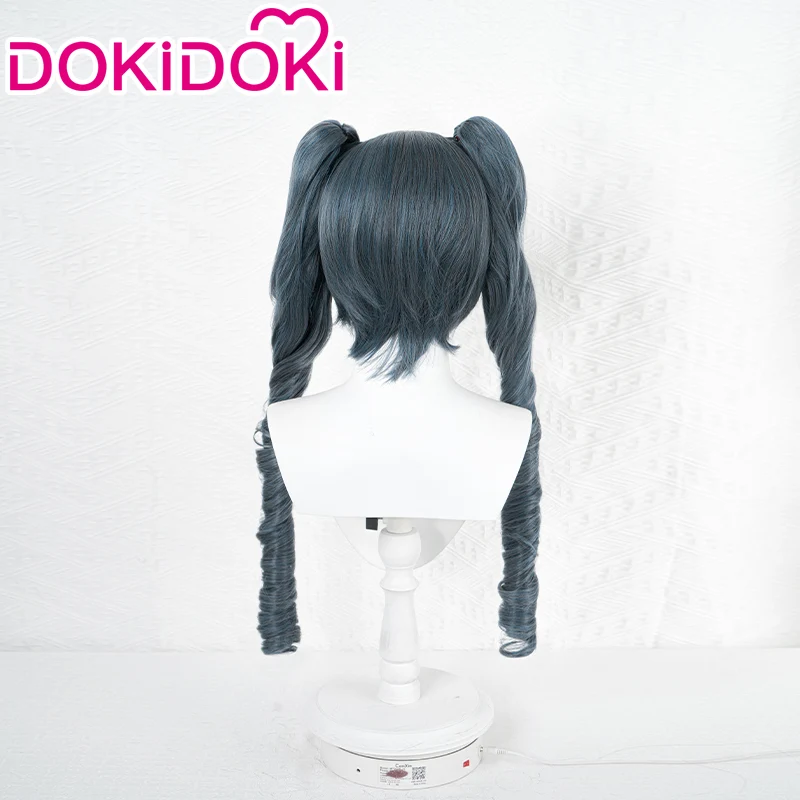 【Ready For Ship】DokiDoki Anime Cosplay Wig Lady Curly Double Ponytail Hair - Image 3