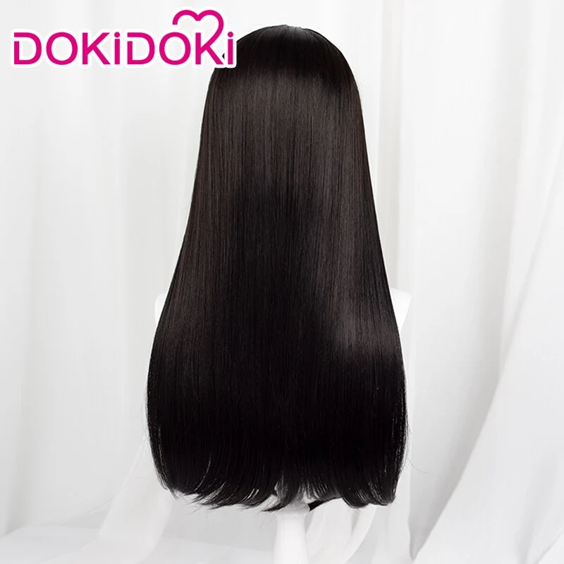 【Ready For Ship】DokiDoki Anime Cosplay Wig Kakegurui Jabami Yumeko Wig Women Long Straight Black Hair Halloween - Image 4