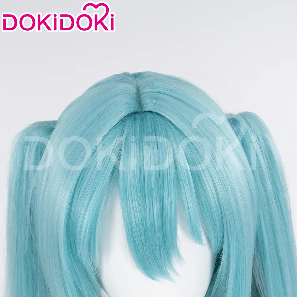 DokiDoki Game Cosplay Wig Long Women Straight Hair - Image 4