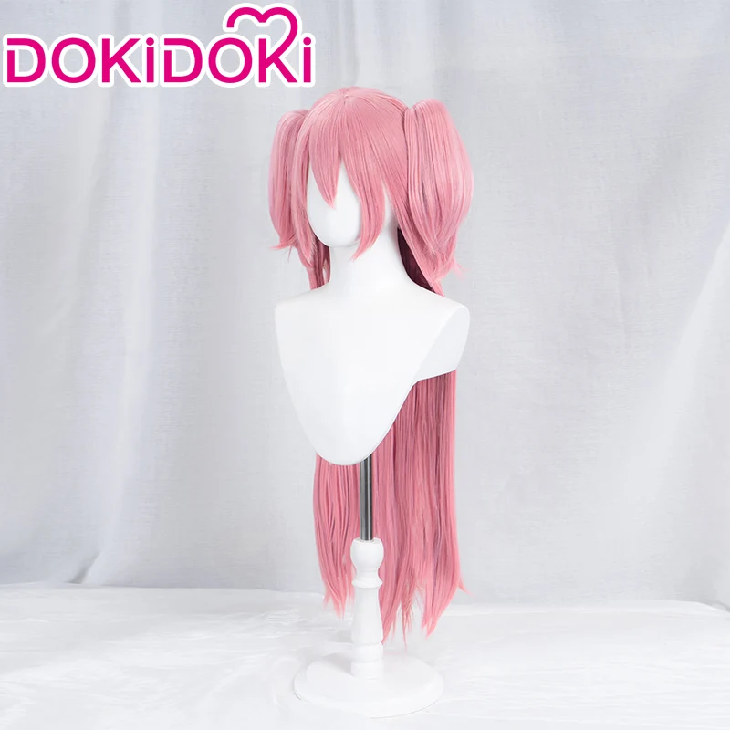 【Ready For Ship】DokiDoki Anime Cosplay Wig Long Straight Pink Hair - Image 2