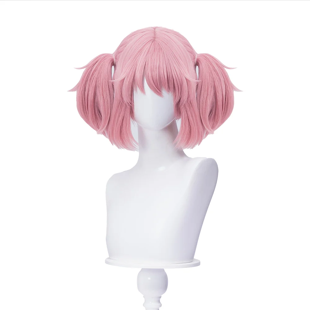 【Partially Ready For Ship】DokiDoki Anime Cosplay Wig Pink Straight Hair / Headwear Cute Halloween - Image 10