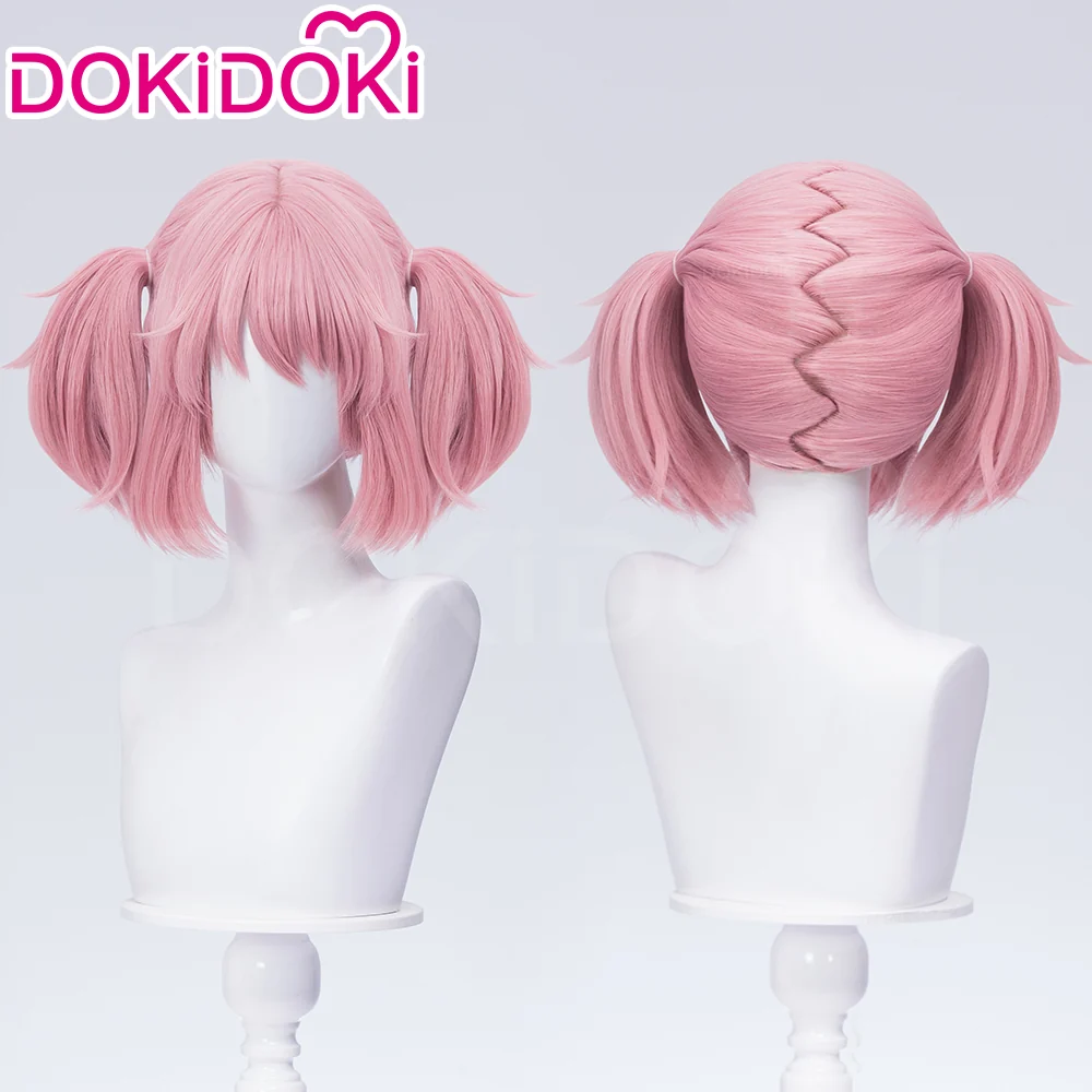 【Partially Ready For Ship】DokiDoki Anime Cosplay Wig Pink Straight Hair / Headwear Cute Halloween - Image 11