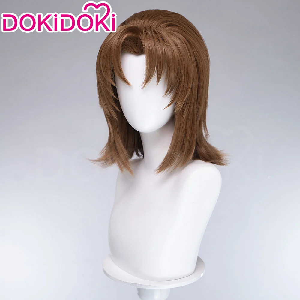 【Ready For Ship】DokiDoki Anime Cosplay Wig Short Brown Hair - Image 2