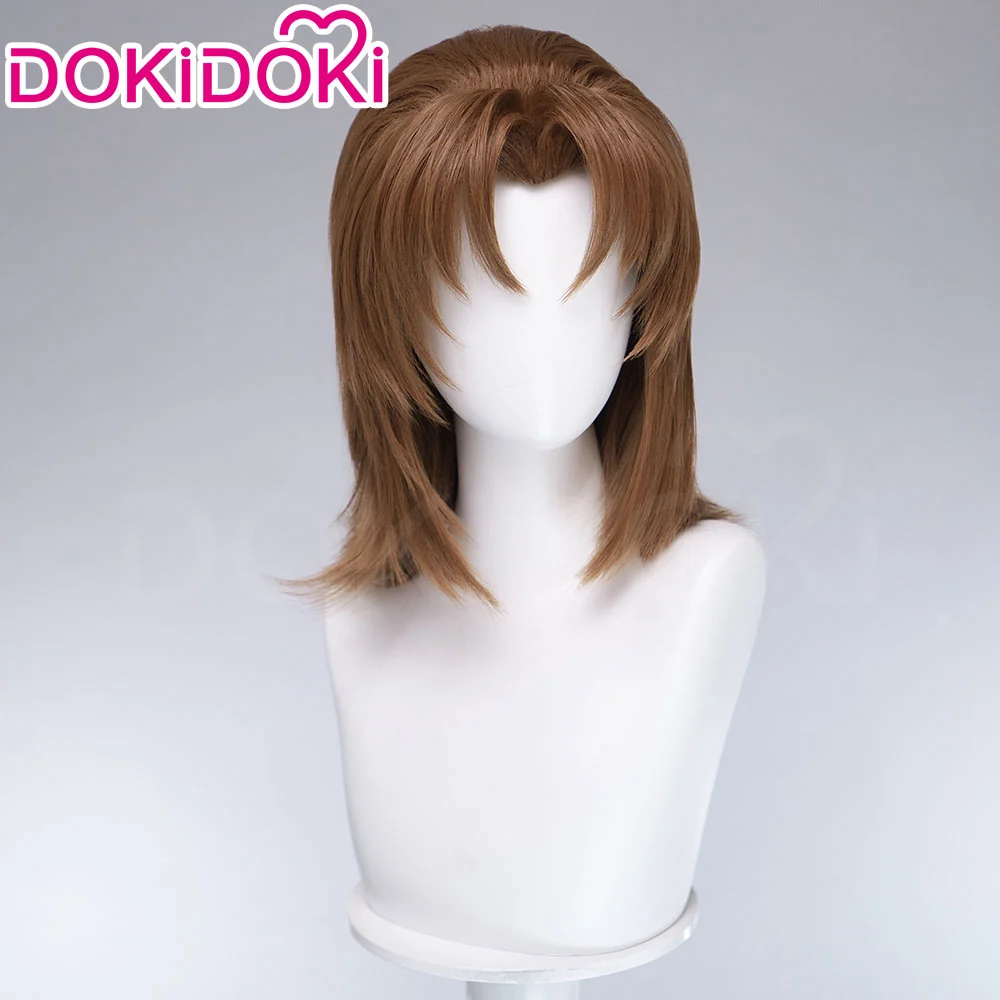 【Ready For Ship】DokiDoki Anime Cosplay Wig Short Brown Hair - Image 3