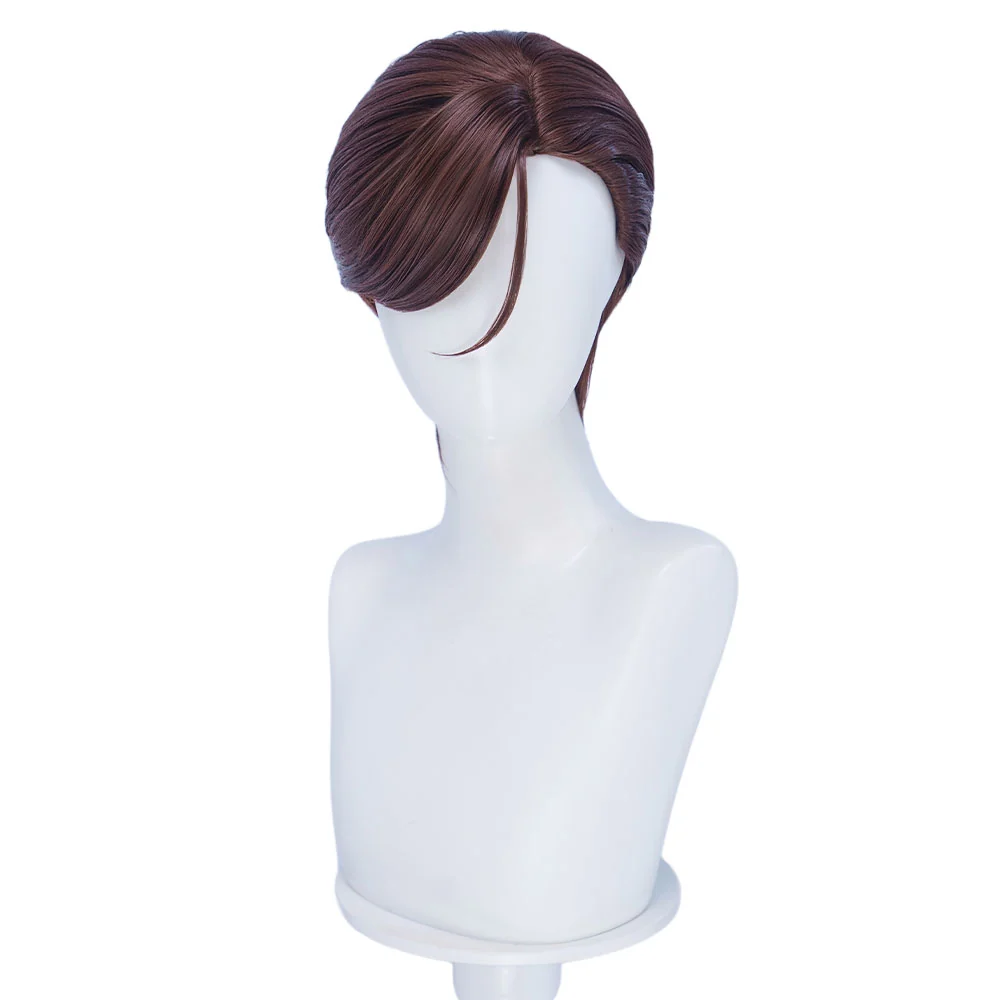 【Ready For Ship】DokiDoki Anime Cosplay Wig Short Brown Hair - Image 5