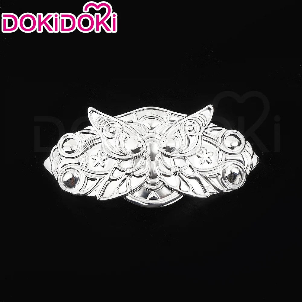 【Partially Ready For Ship】DokiDoki Anime Cosplay Wig / Accessory / Bracelets Long Purple Straight Hair - Image 7