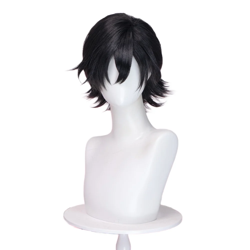 【Ready For Ship】DokiDoki Anime GACHIAKUTA Cosplay Follo Tunito Wig Short Black Hair - Image 5