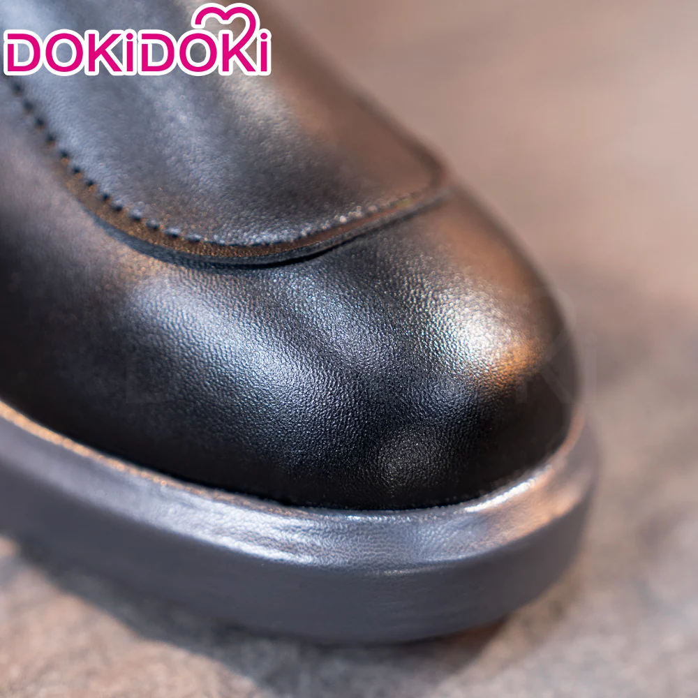 DokiDoki Anime GACHIAKUTA Cosplay Rudo Shoes Black Leather Boots - Image 3