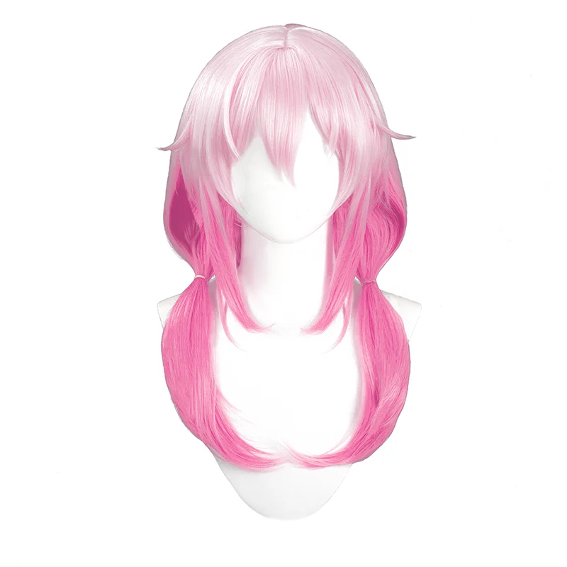【Ready For Ship】DokiDoki Anime Guilty Crown Cosplay Yuzuriha Inori Wig Long Straight Pink Wig - Image 5